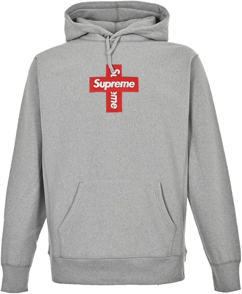 Amazon.co.jp: Supreme【シュプリーム】20 Fw刺繍十字架Box Logoフード