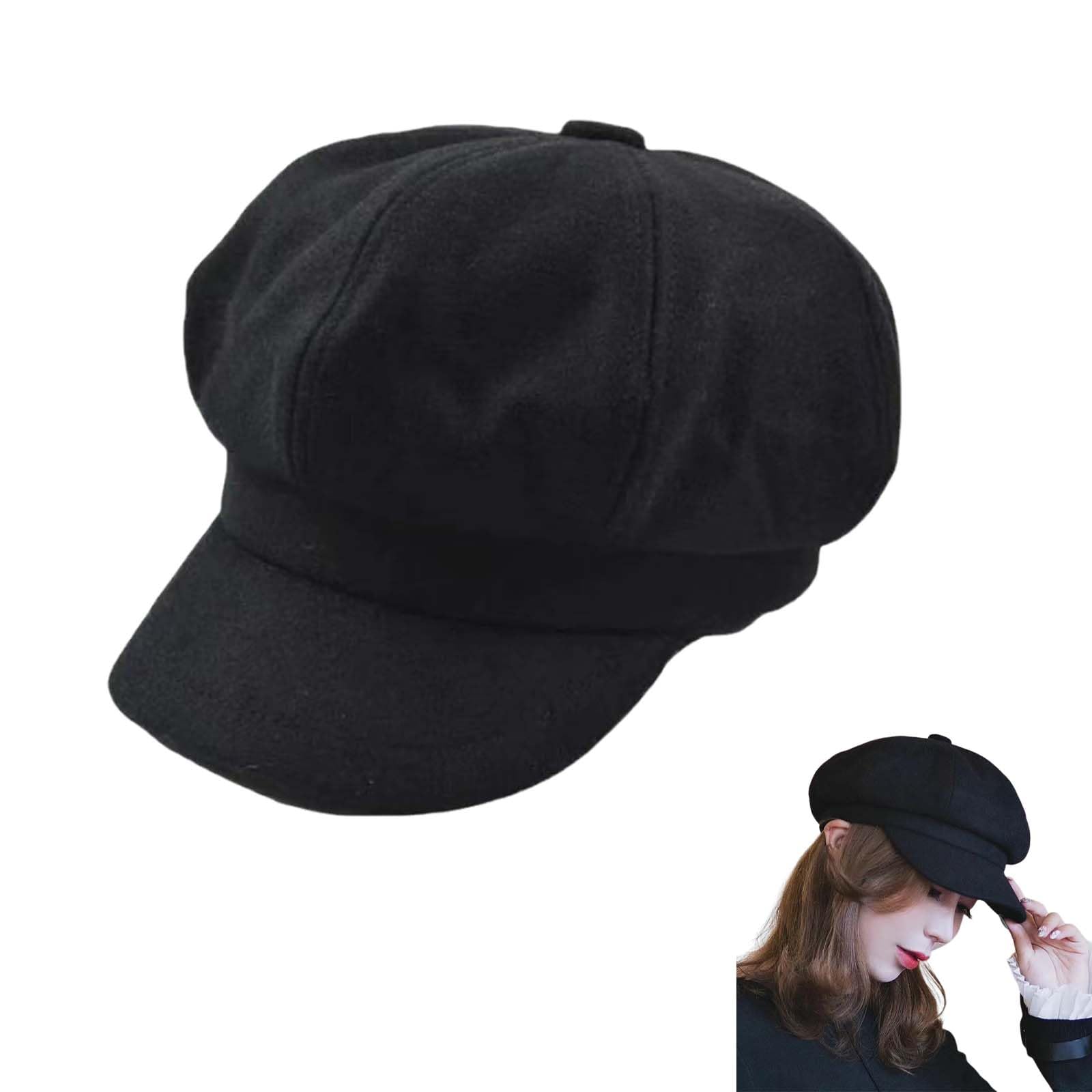 dinghaole Women's Beret Hat - French Style Fashion Beanie Cap