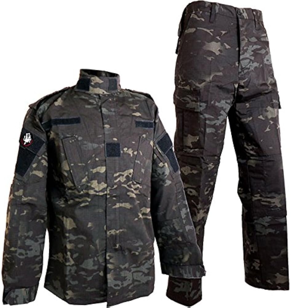 Amazon.co.jp: [アルファレーベル] SHENKEL 迷彩服 上下セット