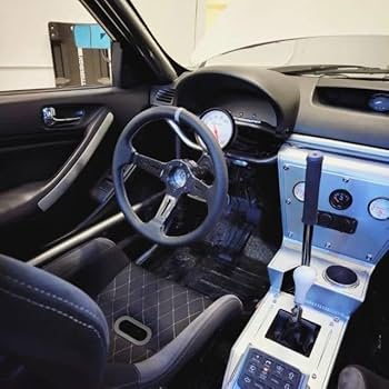 Amazon | DND パンチングレザー カーボンスポーク レッドステッチ