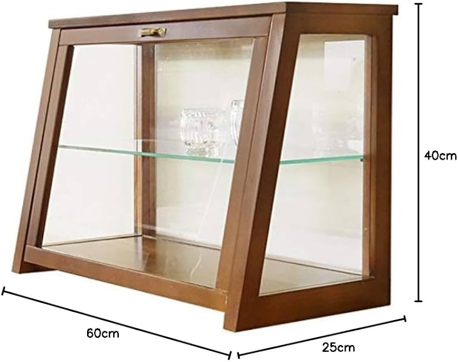 Amazon.co.jp: BREA-1248 木製 ガラスケース コレクションケース 店舗