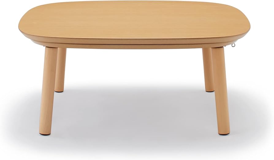 Amazon | 無印良品 正方形こたつ ナチュラル 84×84×35cm MJ-KS2-N