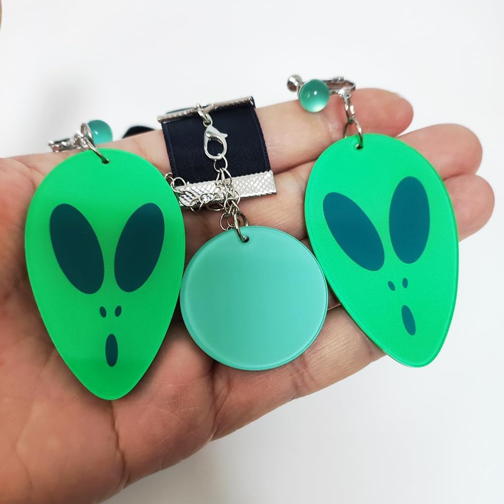 Amazon.com: Momo Ayase Cosplay Earrings and Choker Balck Ayase