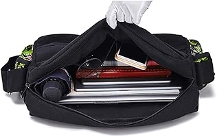 Amazon.com | Goth Y2K EMO Messenger Bag - Grunge Street Hipster