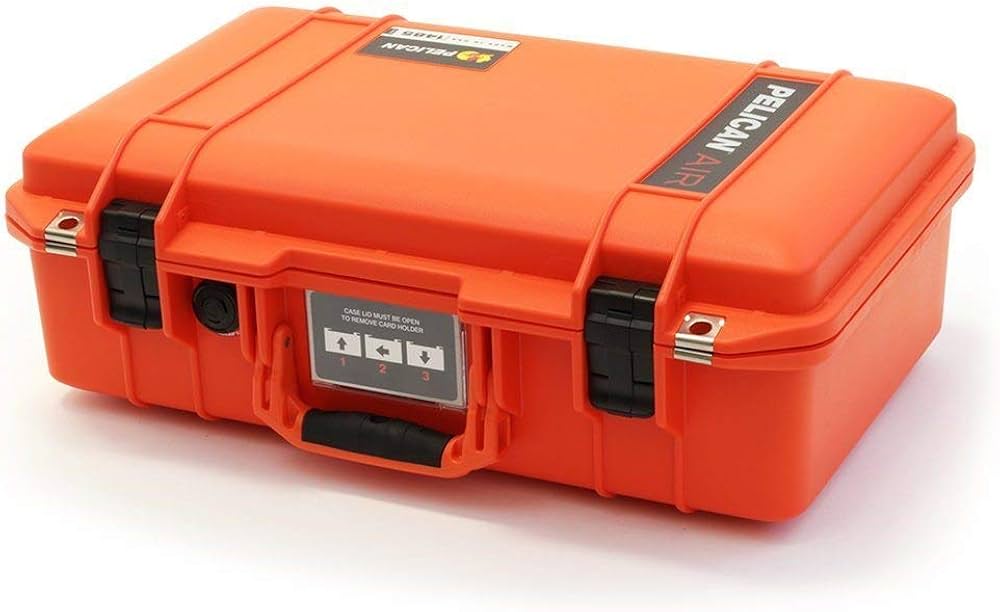 Amazon.co.jp: オレンジ&ブラック Pelican 1485エアケース、フォーム