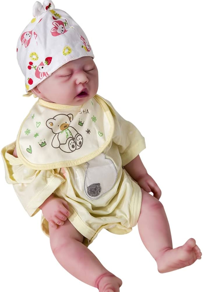 Amazon | 47cm リボーンドール フルシリコン ドール リアル赤ちゃん