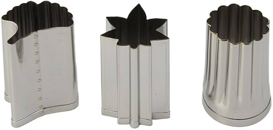 Amazon | 野菜抜 秋の抜型・3種類セット No.1 （もみじ・イチョウ・菊