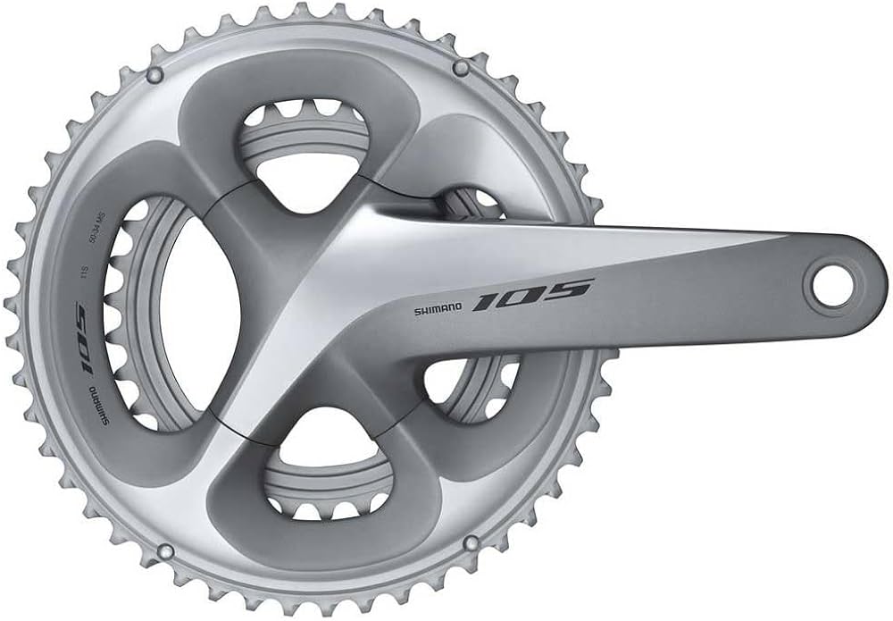 Amazon.com : Shimano 105 FC-R7000 105 double chainset, HollowTech