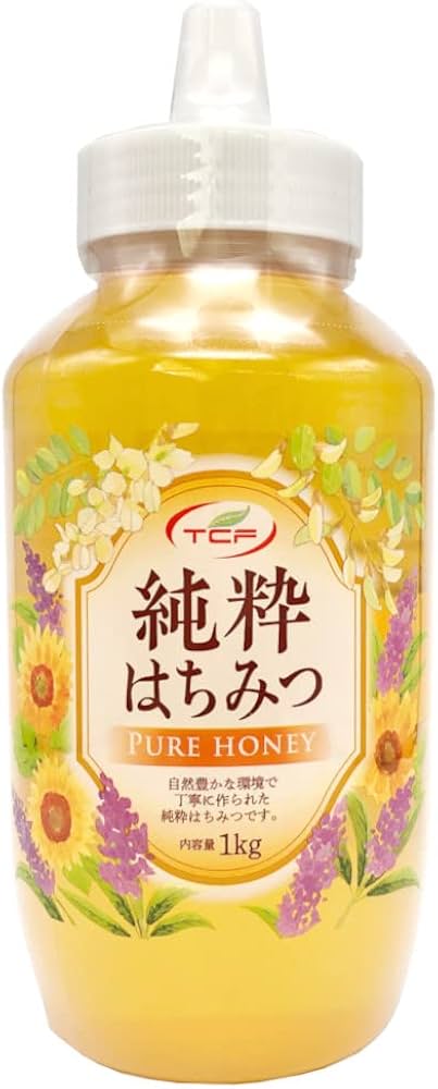 Amazon.co.jp: 純粋はちみつ (1kgx1本） はちみつ 蜂蜜 ハチミツ 100