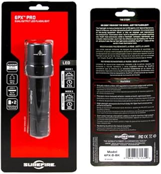 Amazon | SUREFIRE(シュアファイア) 6PX Pro 6PX-B-BK | シュア