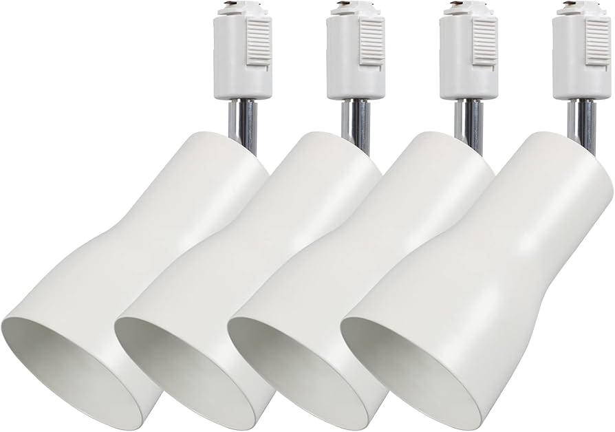 Amazon.co.jp : 共同照明 4個セット ダクトレール用 スポットライト