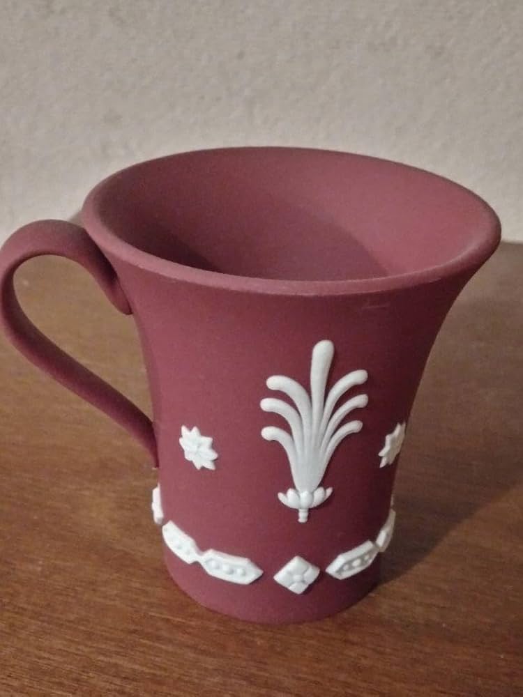 Amazon | ウエッジウッドジャスパークリムゾンワインレッドカップ