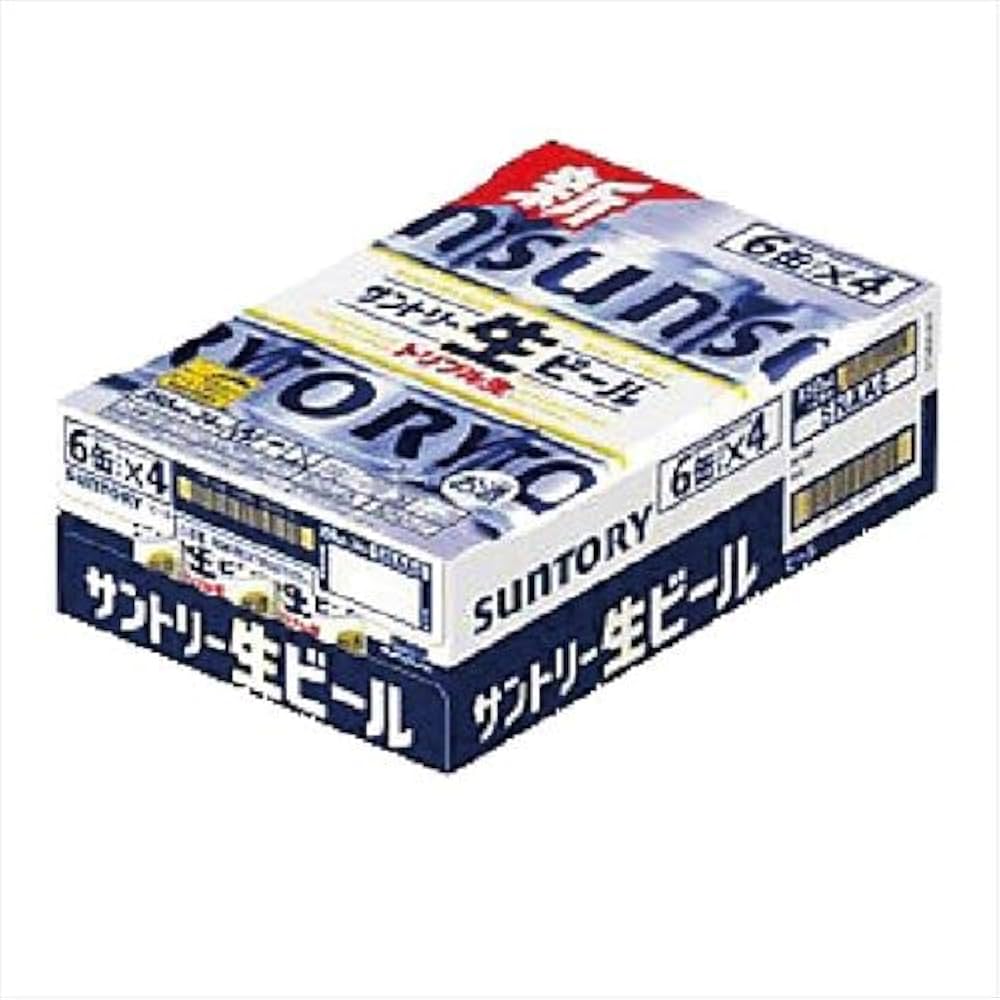 Amazon.co.jp: サントリー 生ビール 350ml1ケース(24缶入) : 食品