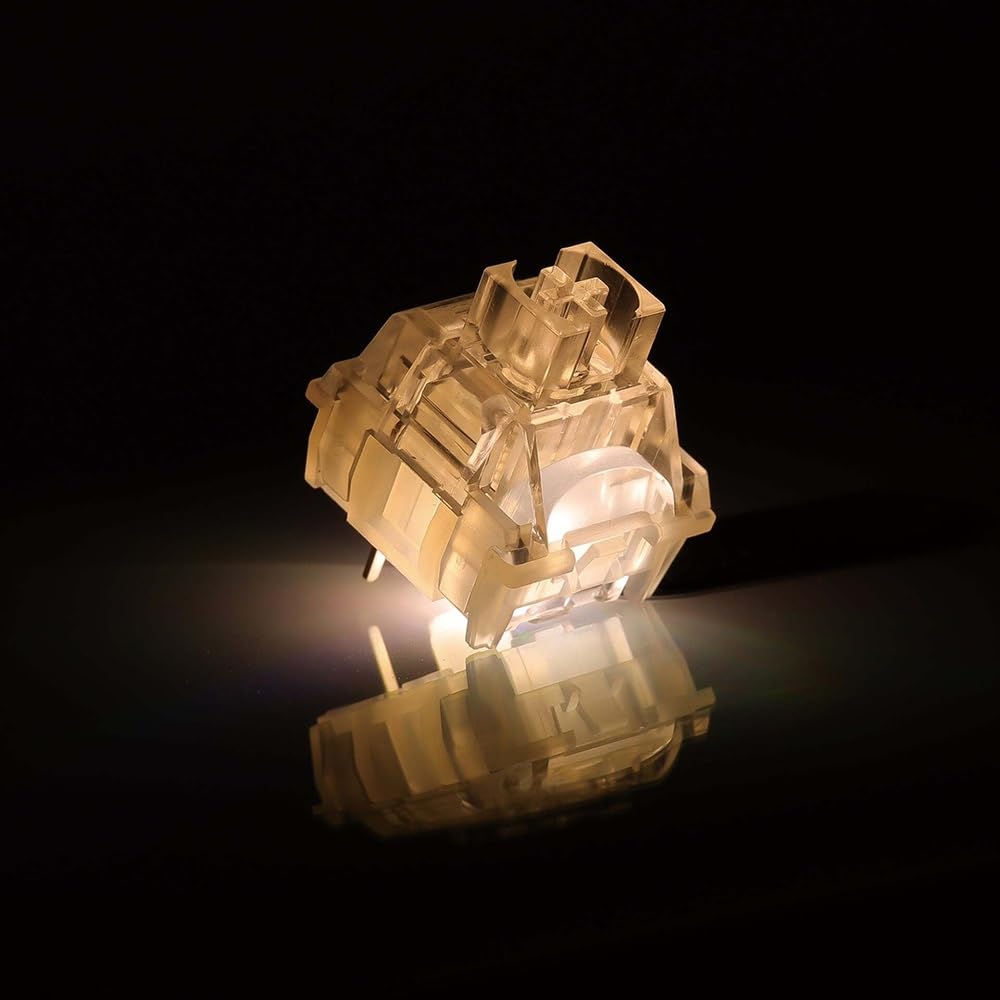 Amazon | TTC Frozen Silent V2スイッチ、透明RGBプレ潤滑サイレント