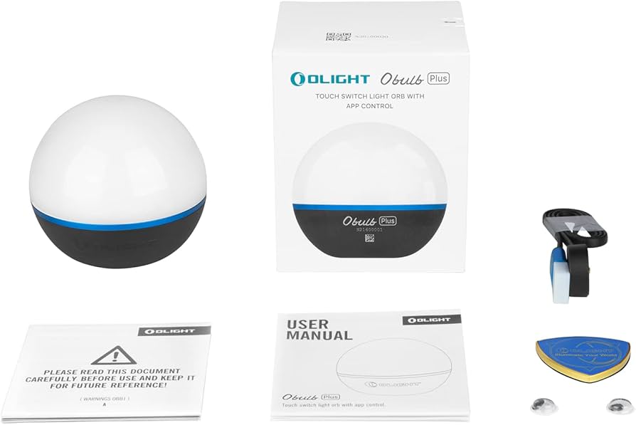 Amazon.com: OLIGHT Obulb Plus Multicolor LED Night Light, Smart