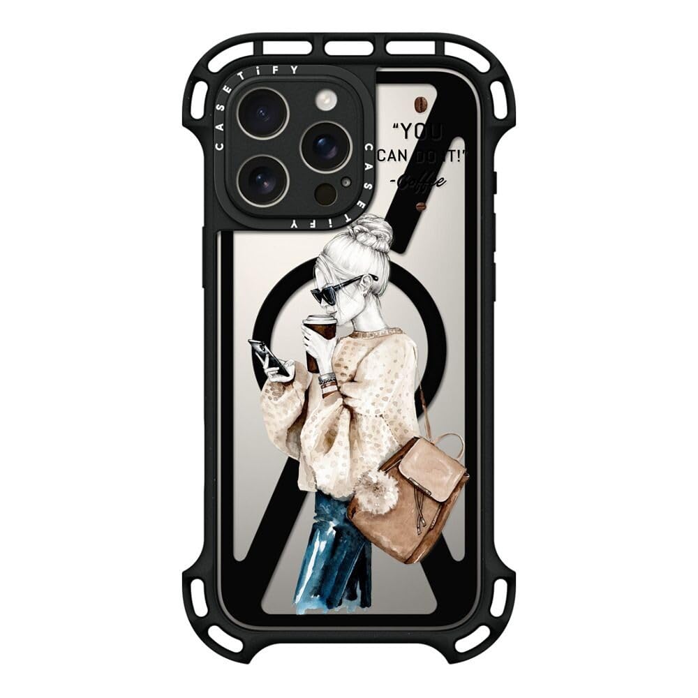 Amazon.co.jp: CASETiFY ウルトラ バウンス MagSafe対応 iPhone 16 Pro