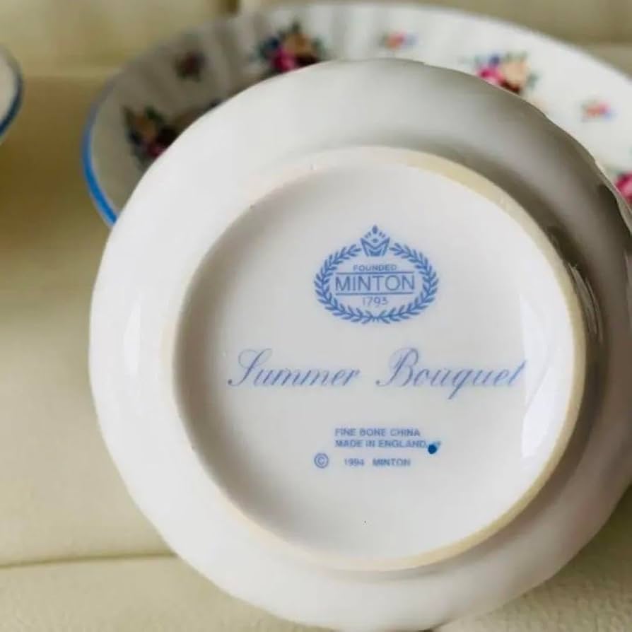 Amazon.co.jp: ミントン サマーブーケ カップ&ソーサー ペア プレート