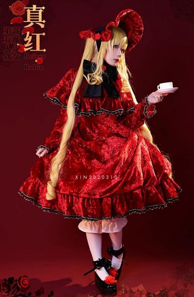 Amazon | [XIN XIN] ローゼンメイデン 真紅 コスプレ 衣装 ドレス