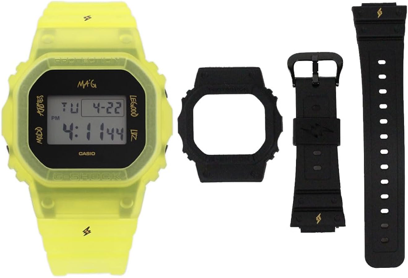 Amazon.co.jp: CASIO G-SHOCK DWE-5600JB-1A9 デジタル クオーツ J