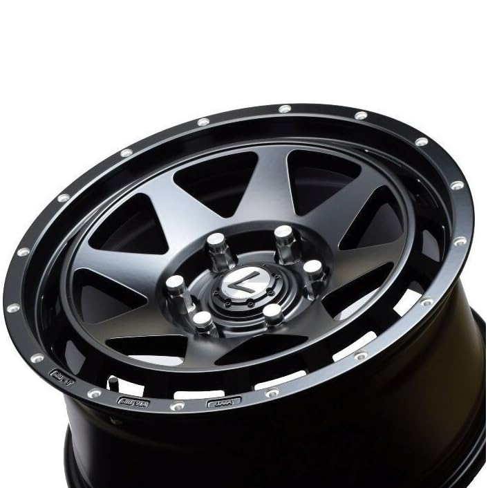 Amazon | 16インチホイール4本セット Leowing XRブラック 16-7.0 5