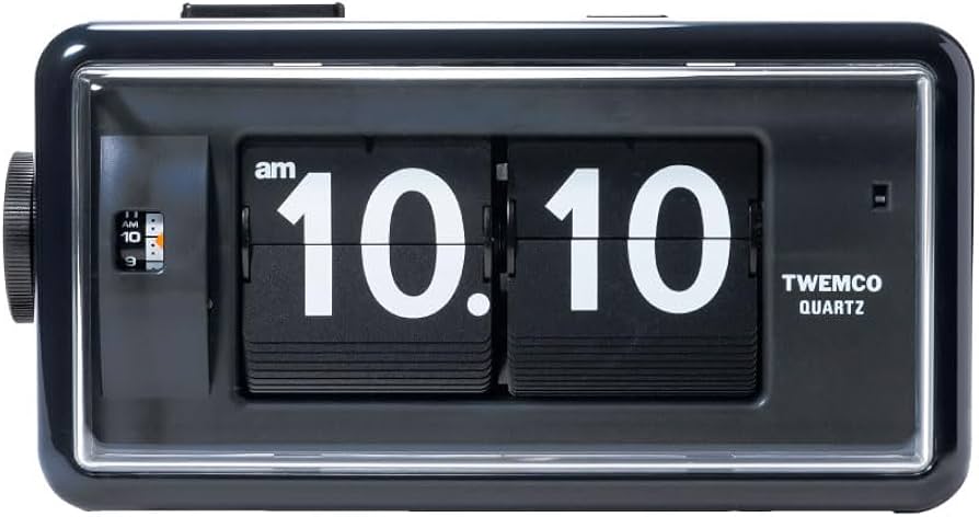 Amazon.co.jp: [TWEMCO(トゥエンコ)] パタパタ 時計 TWEMCO DESK TOP