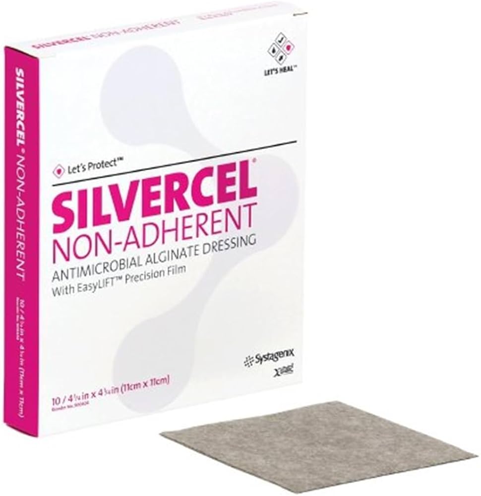 Amazon.com: 53900404 - Silvercel Non-Adherent Antimicrobial