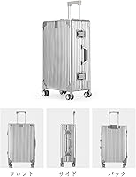 Amazon.co.jp: [Yuweijie] スーツケース オールアルミ合金 キャリー