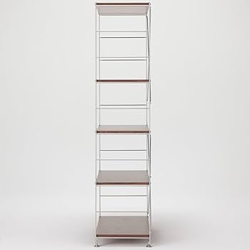 Amazon｜無印良品 ステンレスユニットシェルフ ウォールナット材棚