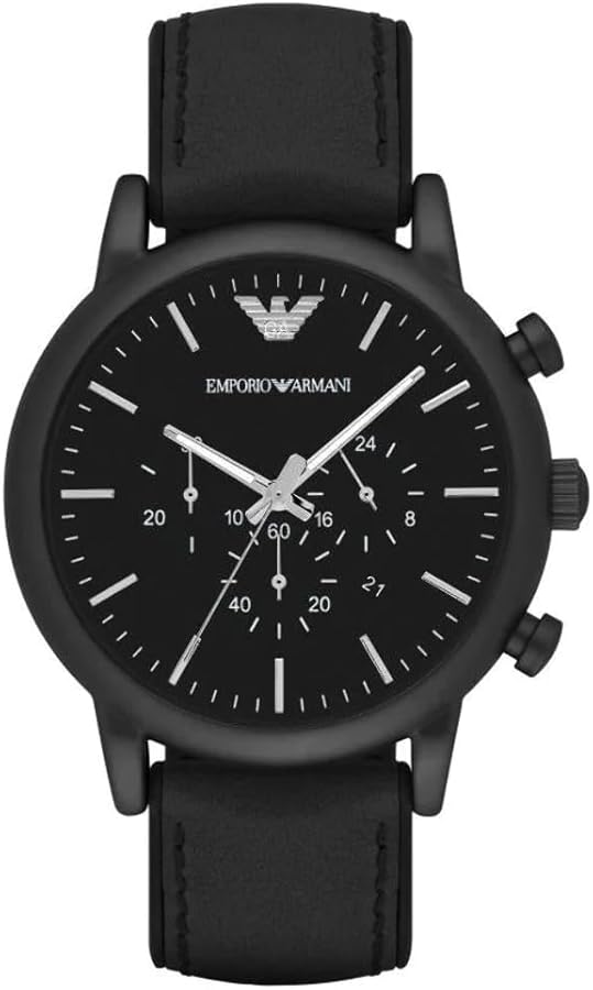 Amazon.com: Emporio Armani Men's Chronograph Stainless Steel and