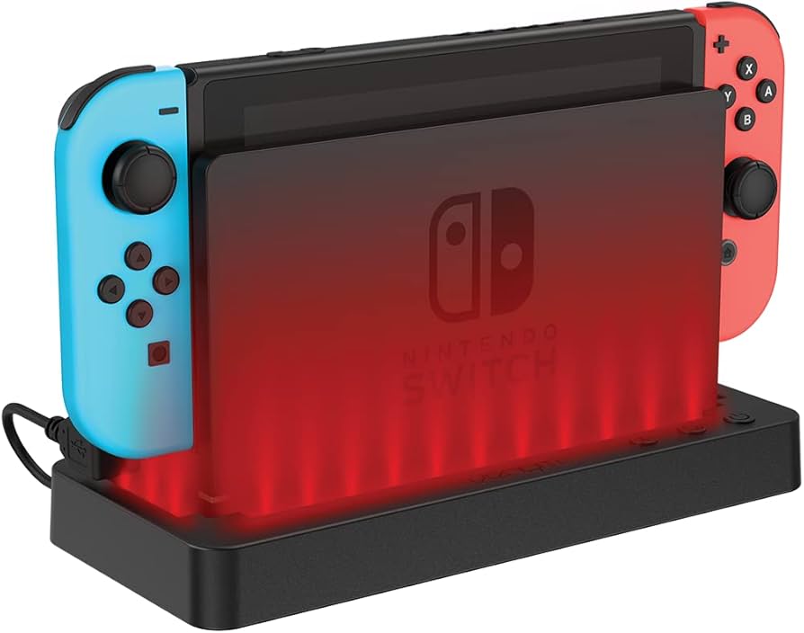 Venom Console Stand with Multicolor LED Light (Nintendo Switch