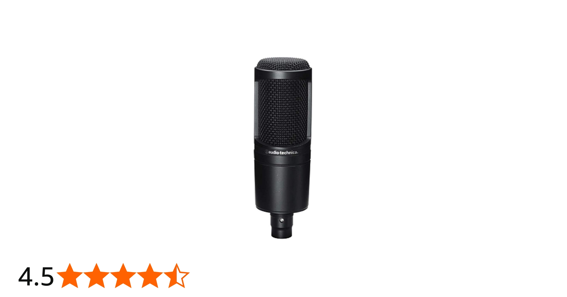 Amazon.co.jp: オーディオテクニカ コンデンサーマイクロホン XLR AT