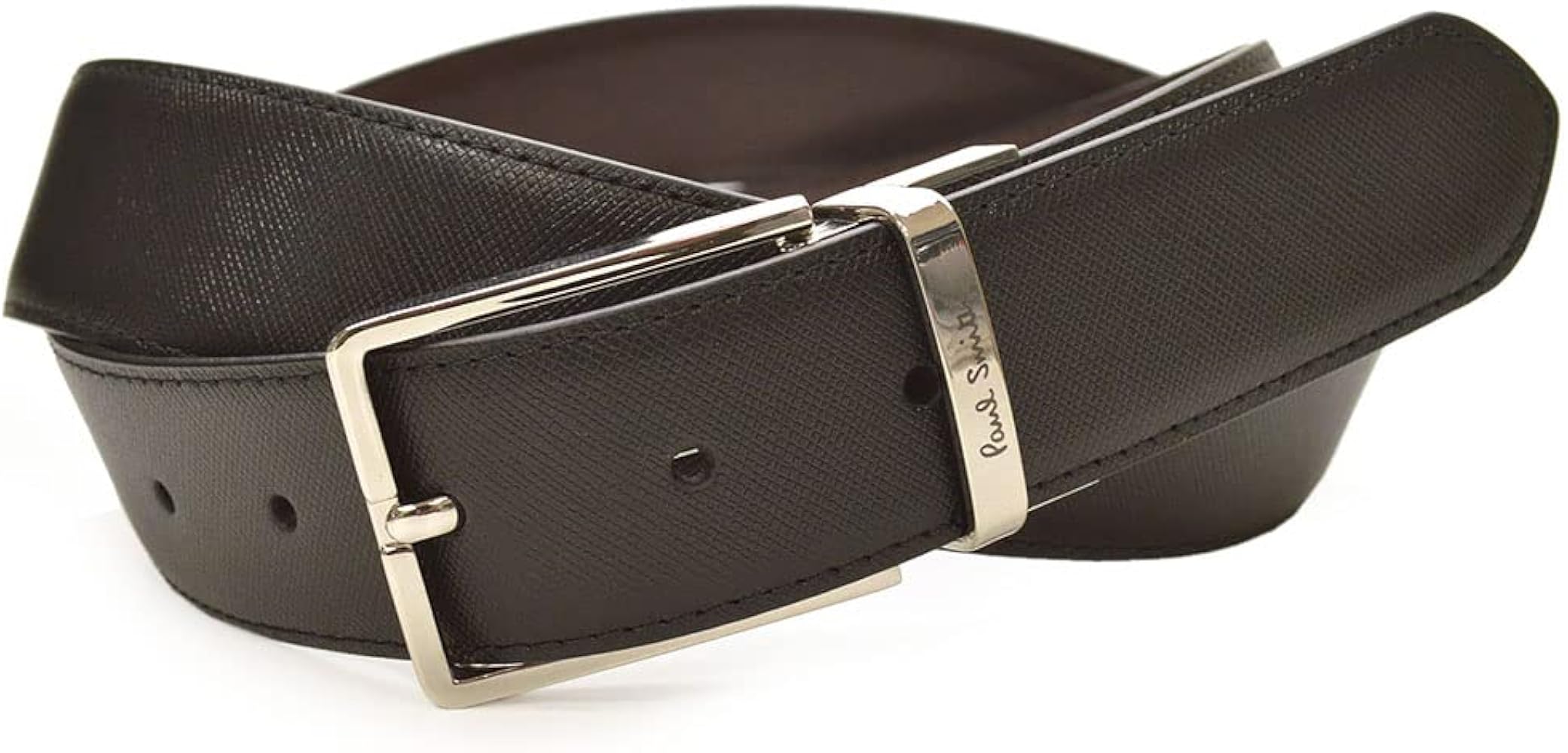 Amazon | Paul Smith(ポールスミス)メンズ リバーシブルレザーベルト