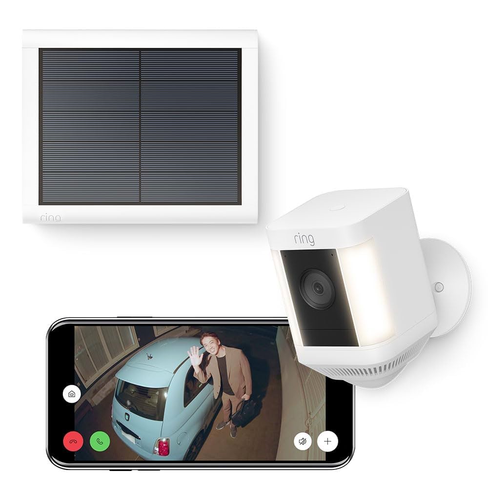 Amazon.co.jp: Ring Spotlight Cam Plus, Battery (リング スポット