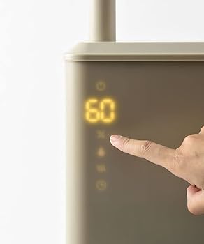 Amazon | BRUNO ハイブリッドUV加湿器 CALM MIST グレージュ サイズ