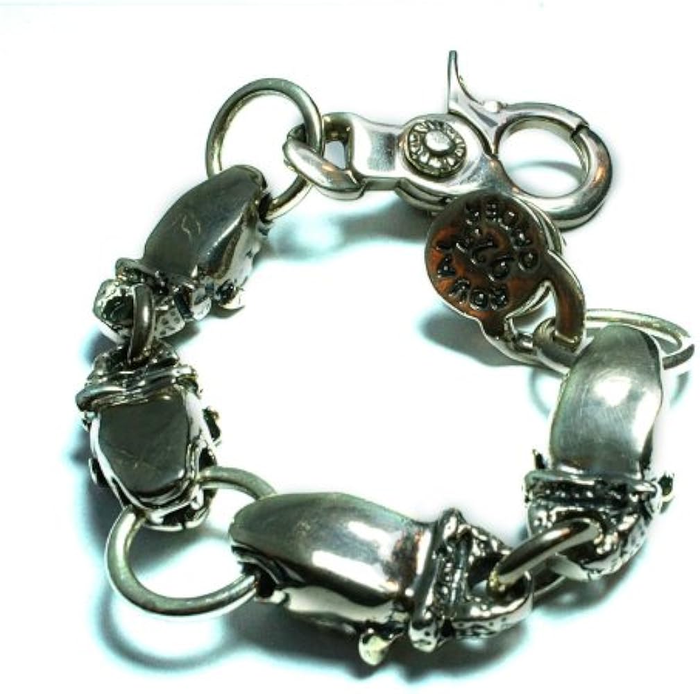 Amazon | ロイヤルオーダー【ROYAL ORDER】ピットブル リンク シルバー