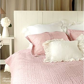 Amazon.co.jp: ローラアシュレイ ベッドカバー ピンクローズ ベッド