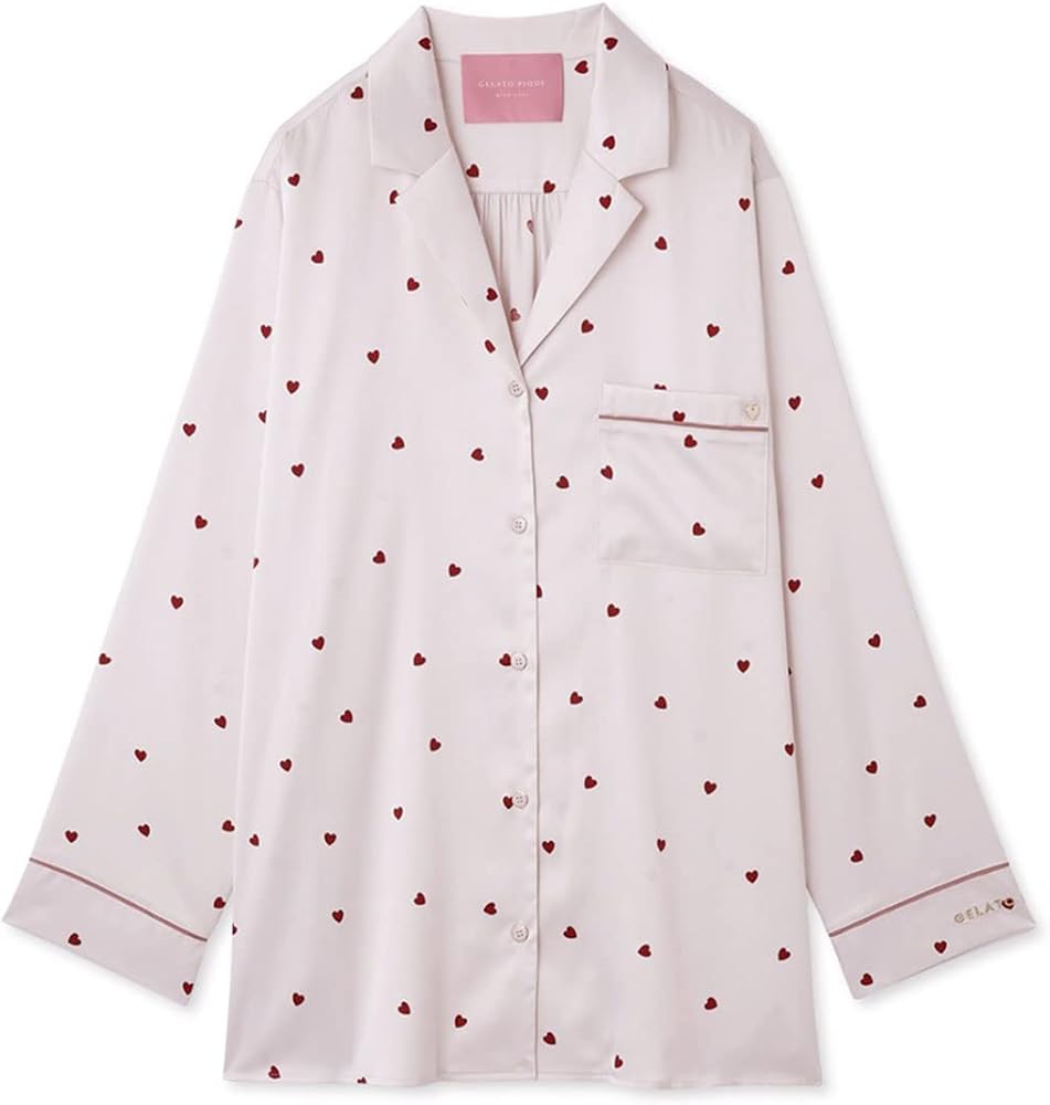 Amazon | ジェラートピケ gelato pique レディース【sweet】ハート柄