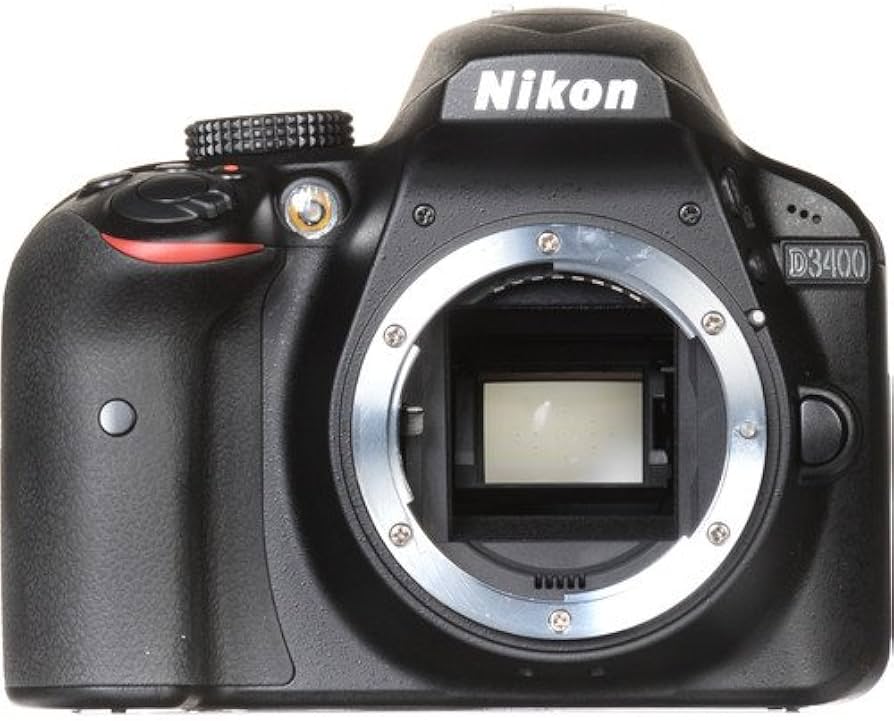 Amazon.com : Nikon D3400 DSLR Camera (Body Only) (Renewed