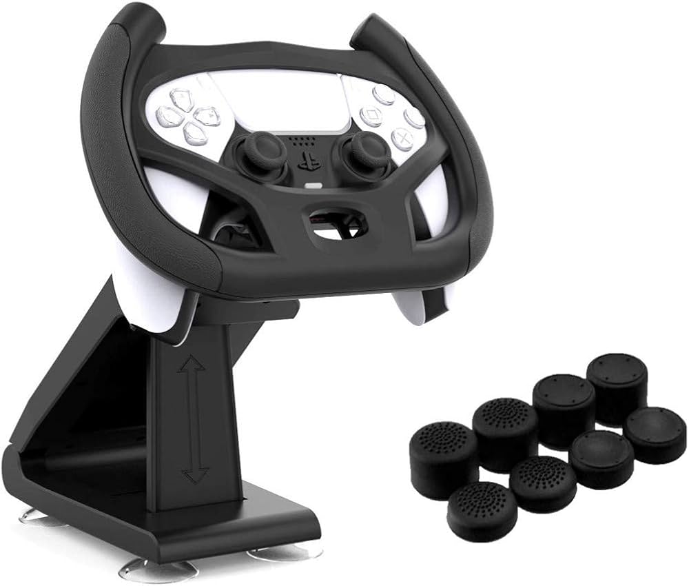 Amazon.co.jp: PS5用 ハンドルコントローラー スタンド付き 日本企業