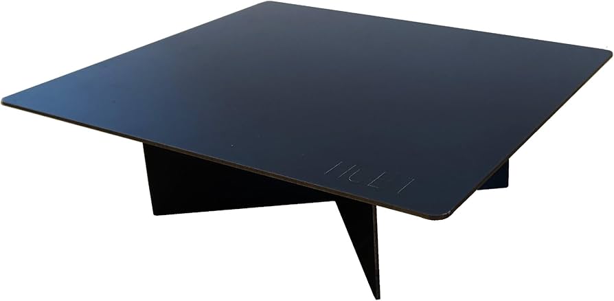 Amazon.co.jp: HOBI【日本製】ブラックアイアンテーブル 漆黒の