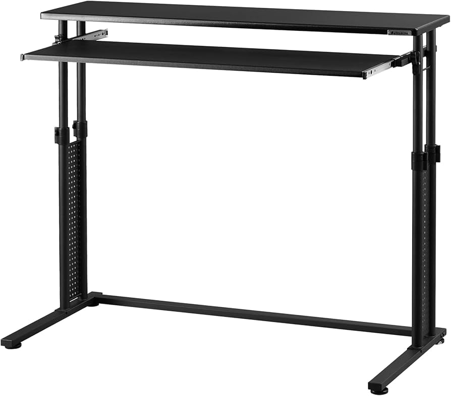 Amazon.co.jp: Bauhutte ( バウヒュッテ ) 昇降式 スリムデスク