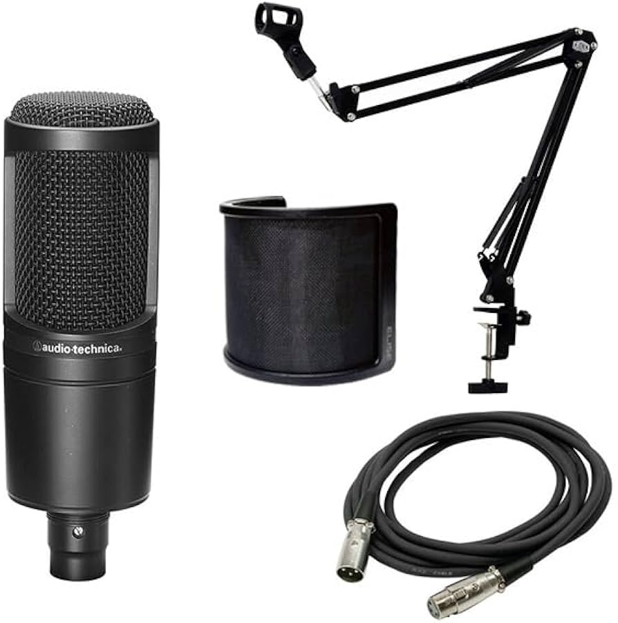 Amazon.co.jp: オーディオテクニカ AT2020 コンデンサーマイク +