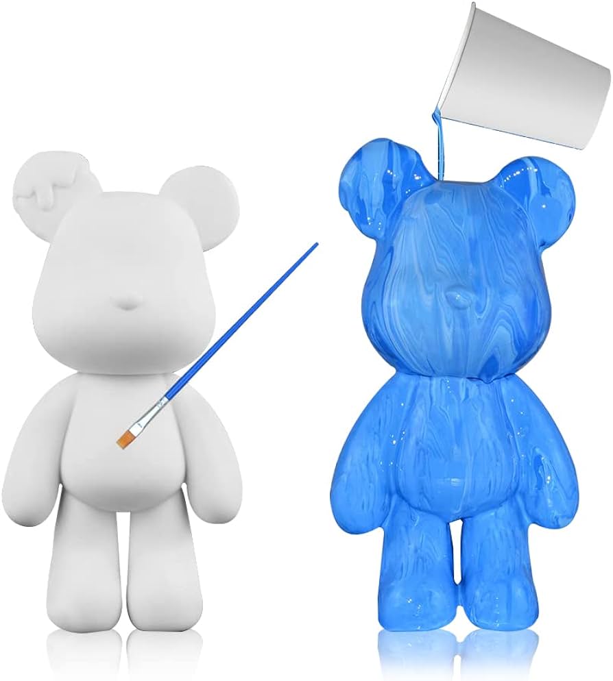 Amazon.co.jp: Zige Worldwide 暴力的な熊のフィギュア DIY 白熊