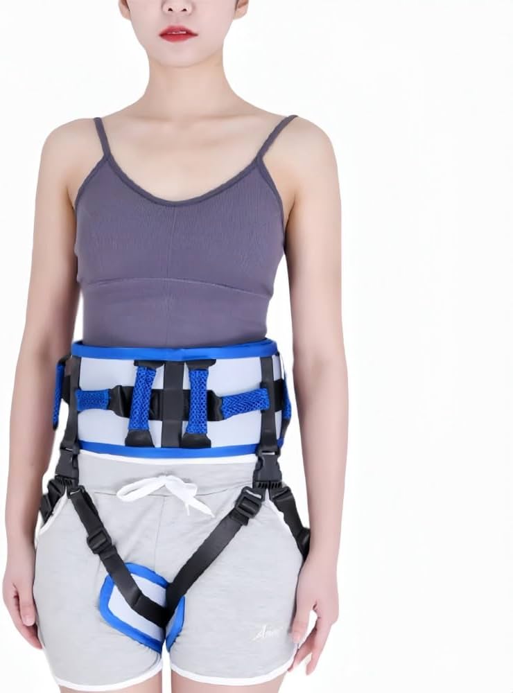 Amazon | LAISIZHU 介護ベルト介助ベルト 移乗ベルト 股ベルト付き