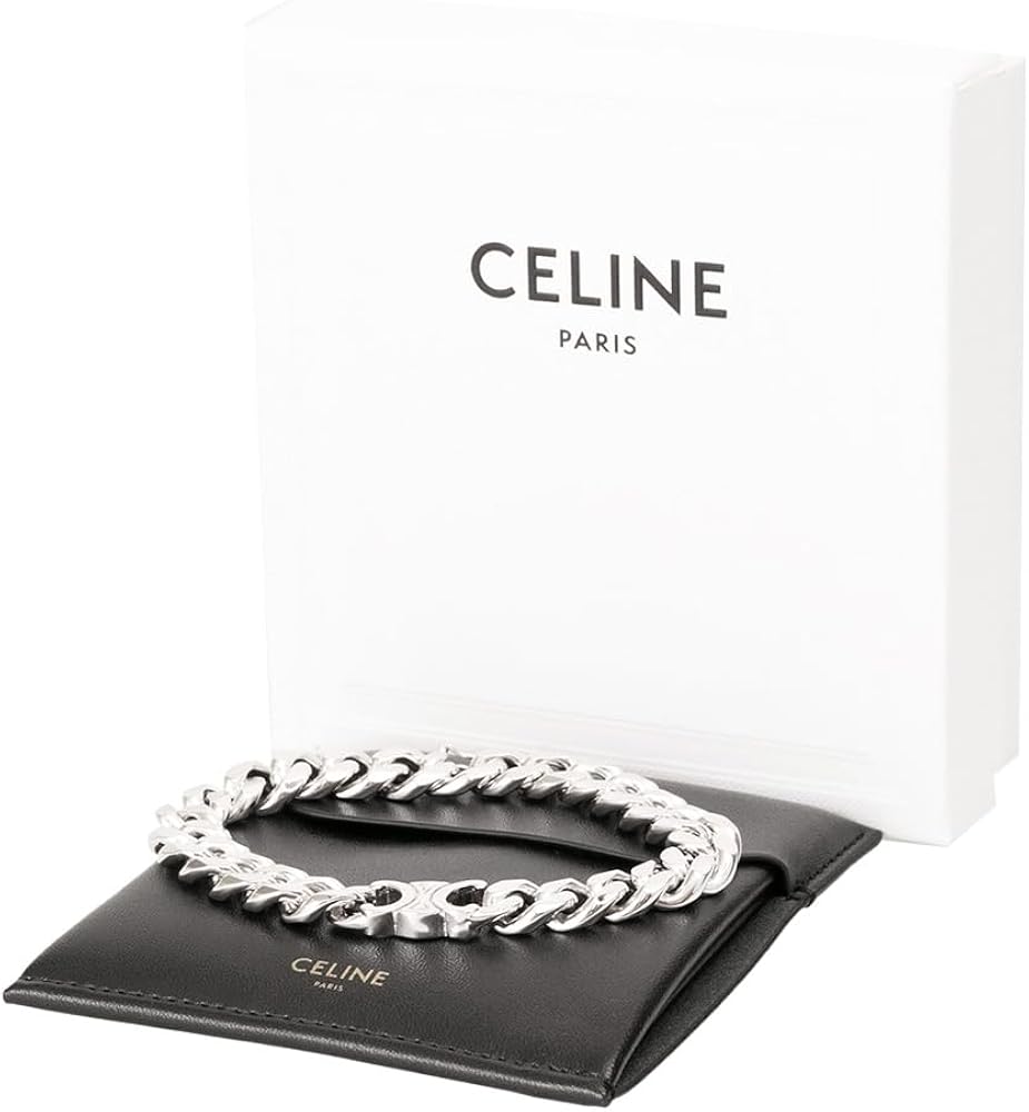 Amazon | [セリーヌ] ブレスレット メンズ トリオンフ グルメット