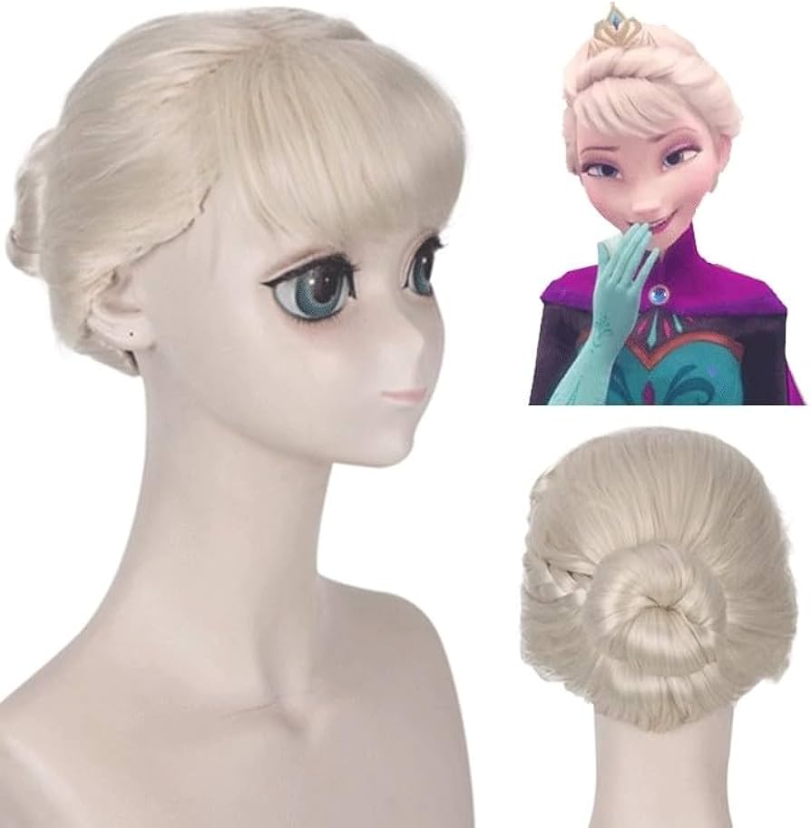 Amazon.co.jp: W2055b エルサ 戴冠式 風 コスプレウィッグ ＋ウイッグ