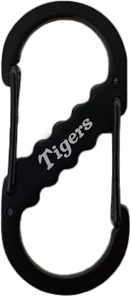 Amazon | 阪神タイガース Wフックカラビナ ブラック | TRYL | キーホルダー