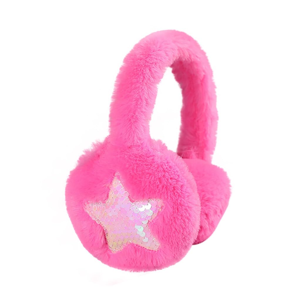 Surakey Earmuffs Winter Warm Ear Muffs Plush Padded Ear Warmer