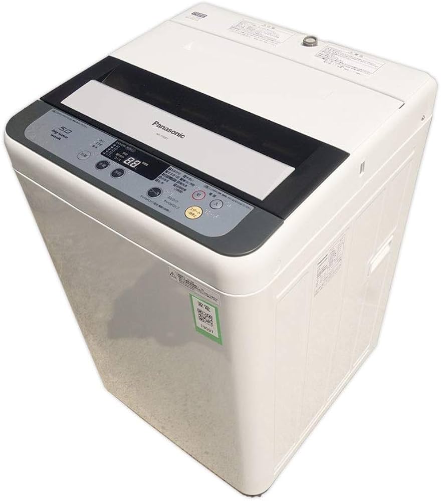 Amazon.co.jp: Panasonic 全自動洗濯機 5kg グレー NA-F50B7-H