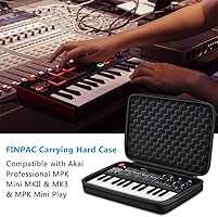 Amazon.com: FINPAC Semi-Hard Carrying Case for AKAI Professional